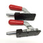 Used Lot of 2 Destaco 607 Straight Line Action Plunger Clamp 800lb Max Holding