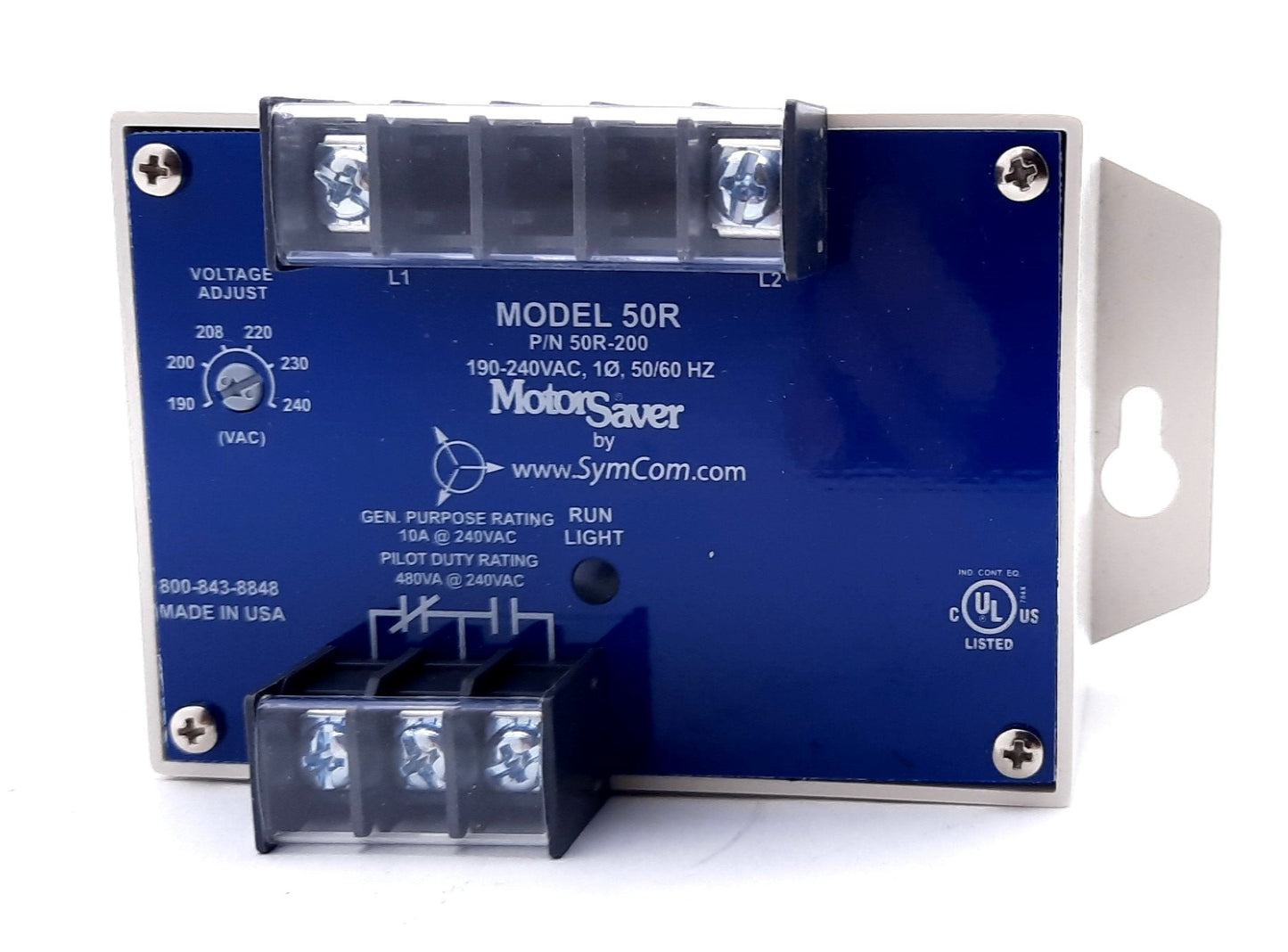 New – Open box Littelfuse 50R-200 Industrial Relay 190-240VAC, 10A, 5W, SPDT N.O N.C