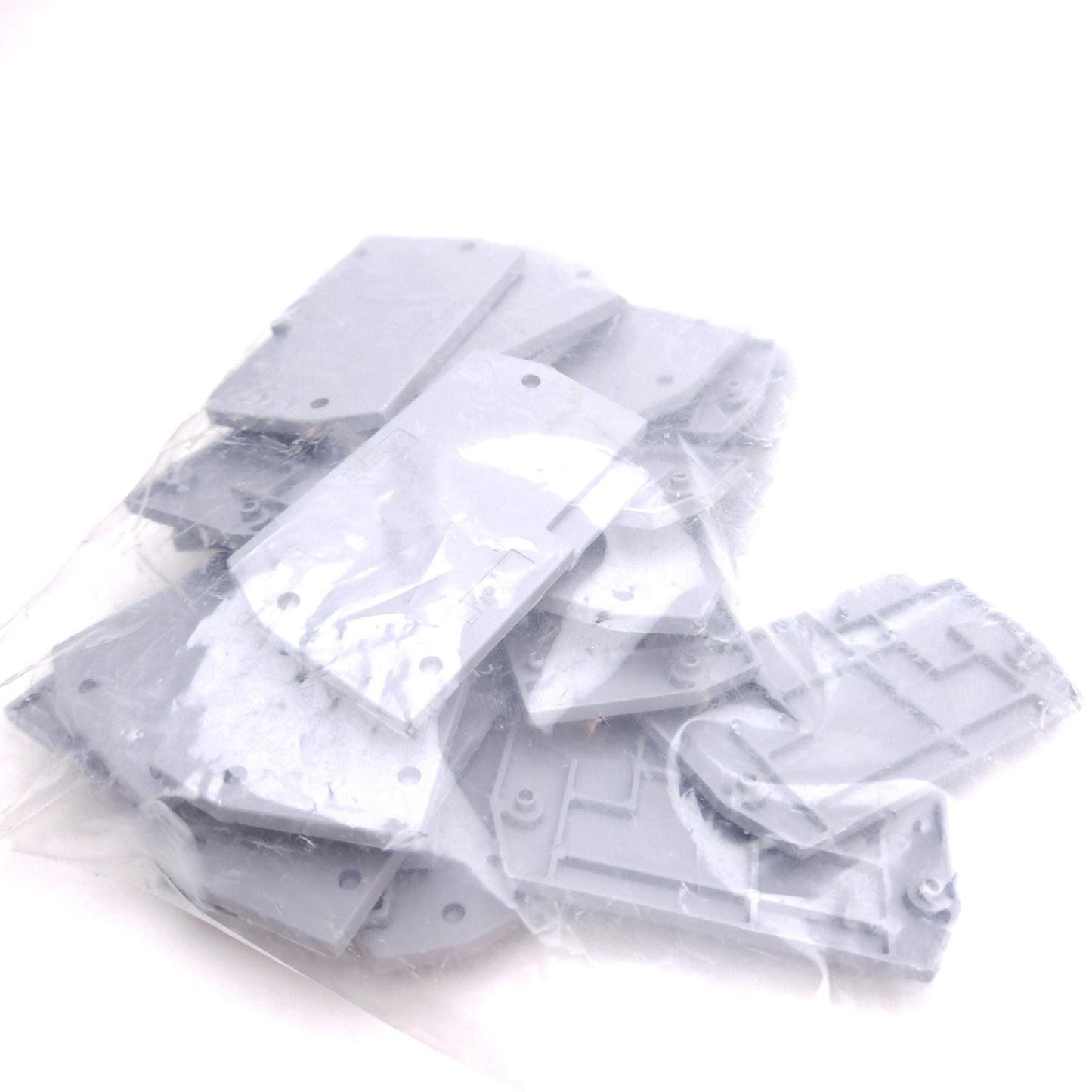 New Lot of 60 ABB FEM4A 1SNA116629R2200 Terminal Block End Plates, For ABB M4/6.4A