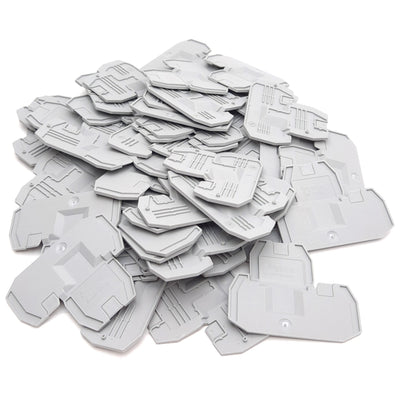 New – Open box Lot of 49 Schneider Electric NSYTRACE24 Terminal Block End Plate, For NSYTRV24D