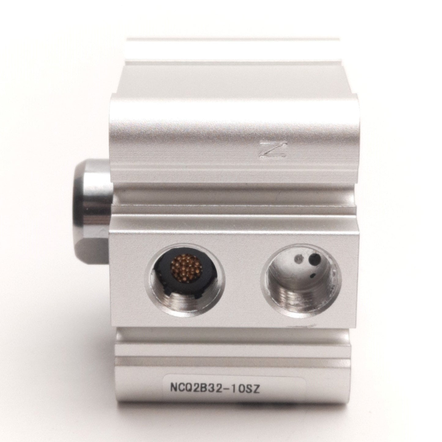 Used SMC NCQ2B32-10SZ Single Acting Pneumatic Cylinder, 32mm Bore, 10mm Stroke, R1/8
