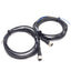 Used Lot of 2 Banner MQDC-406 Cordset Cable, M12 4-Pin Female to Flying Leads, 6ft