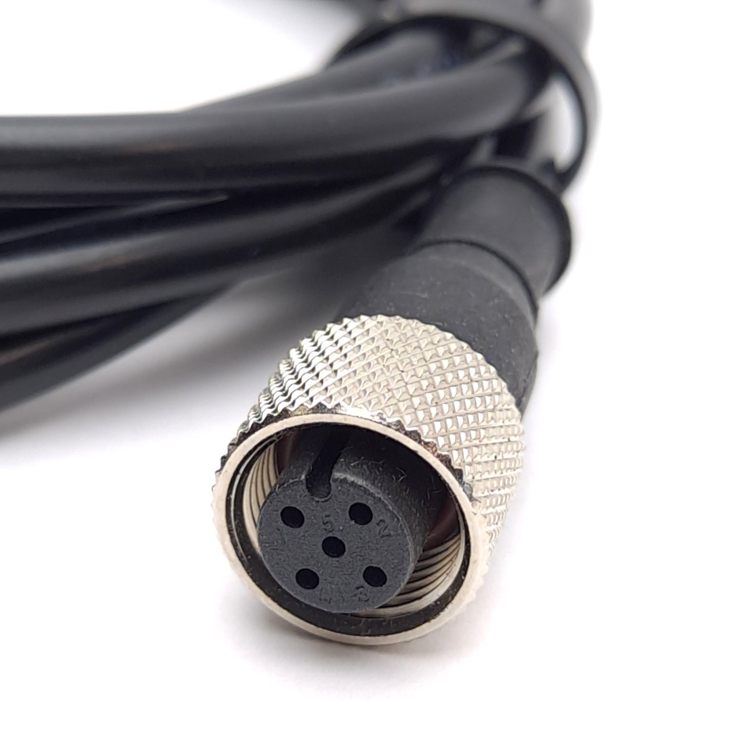 Used Lot of 2 Banner MQDC-406 Cordset Cable, M12 4-Pin Female to Flying Leads, 6ft