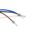 Used Lot of 2 Banner MQDC-406 Cordset Cable, M12 4-Pin Female to Flying Leads, 6ft