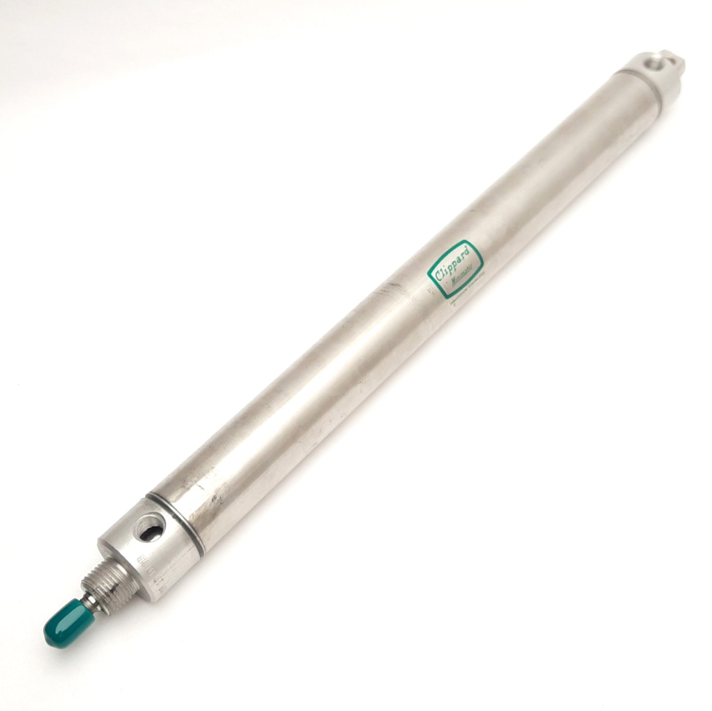 Used Clippard UDR-17-10-MB Pneumatic Cylinder 1-1/16in Bore, 10in Stroke, 1/8in NPT