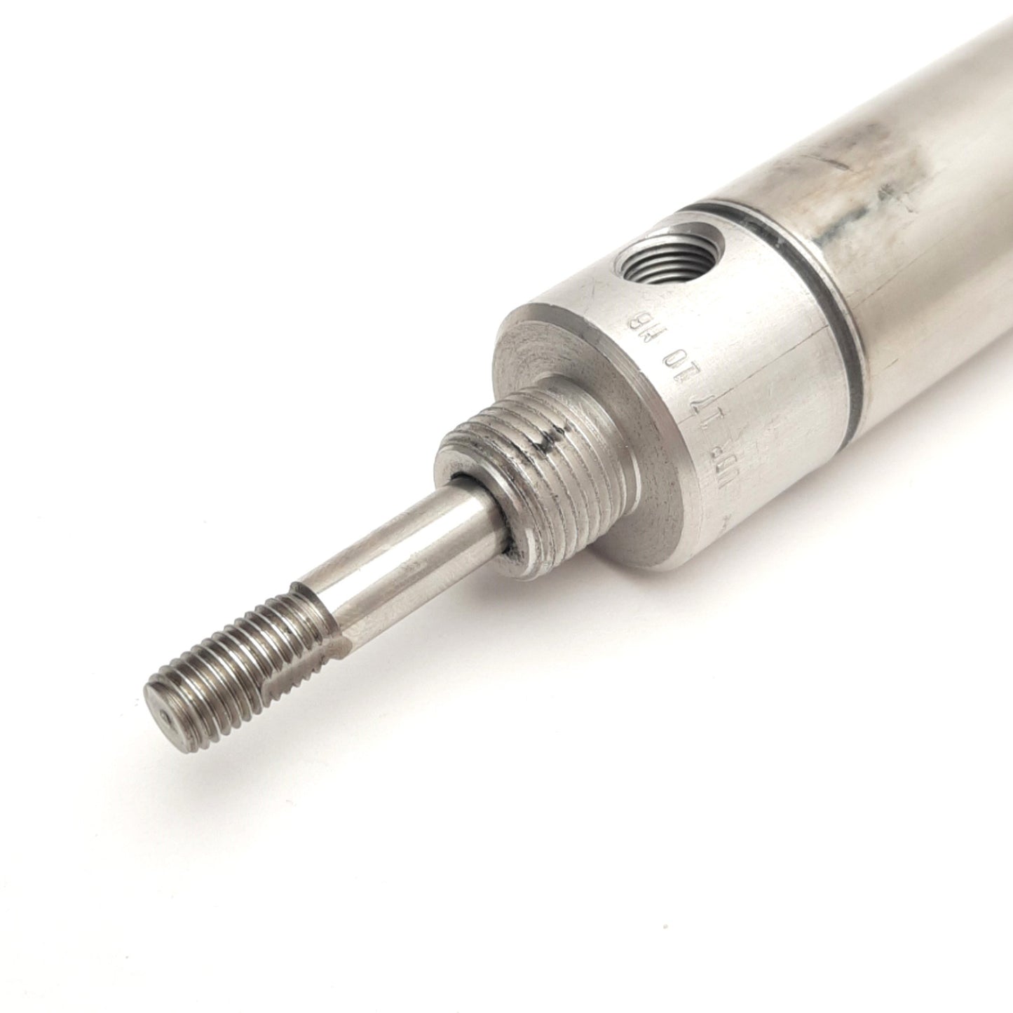 Used Clippard UDR-17-10-MB Pneumatic Cylinder 1-1/16in Bore, 10in Stroke, 1/8in NPT