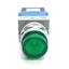 Used Idec ALW212620-G-6V Illuminated Momentary Pushbutton, 2NO, Green LED, Extended