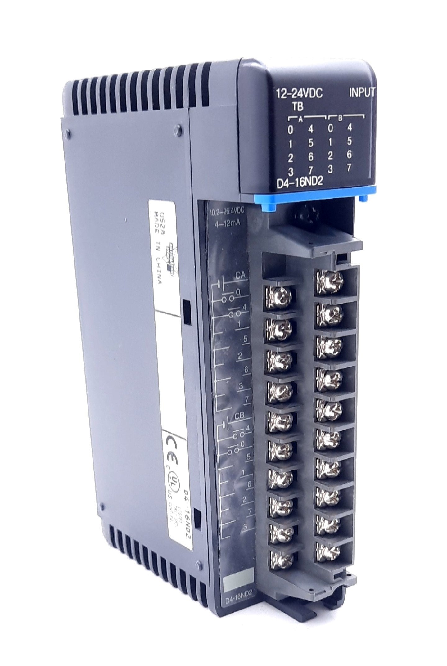 Used Automation Direct D4-16ND2 Direct Logic Discrete Input Module 16 Points 12-24VDC