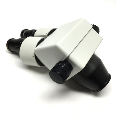 Used AmScope SM-1 Binocular Stereo Microscope Head 7-45x Zoom, Ø76mm
