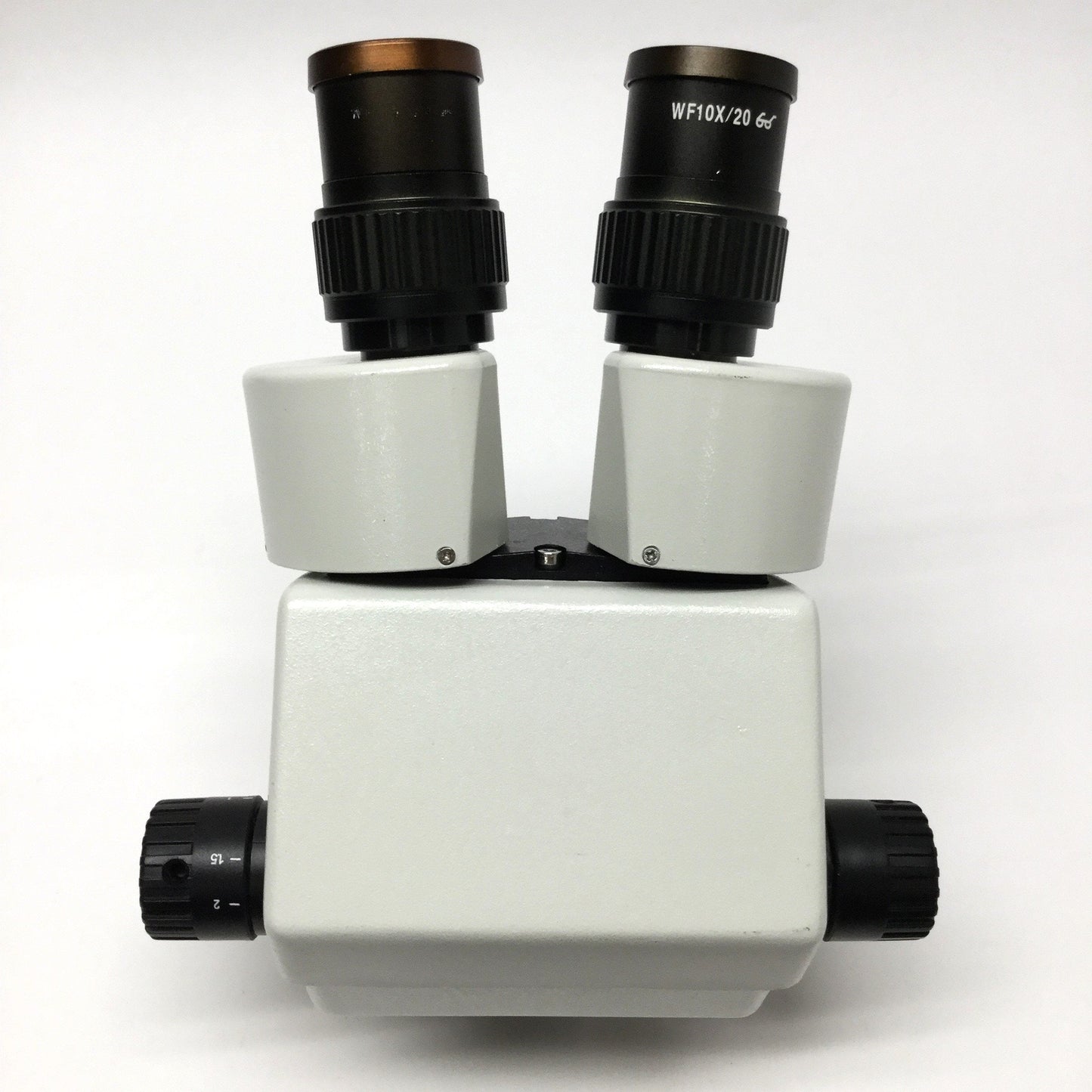 Used AmScope SM-1 Binocular Stereo Microscope Head 7-45x Zoom, Ø76mm