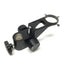 Used Adjustable Microscope Focus Mount Ring 50mm ID Yoke, 40mm Rack Travel, 32mm Bore