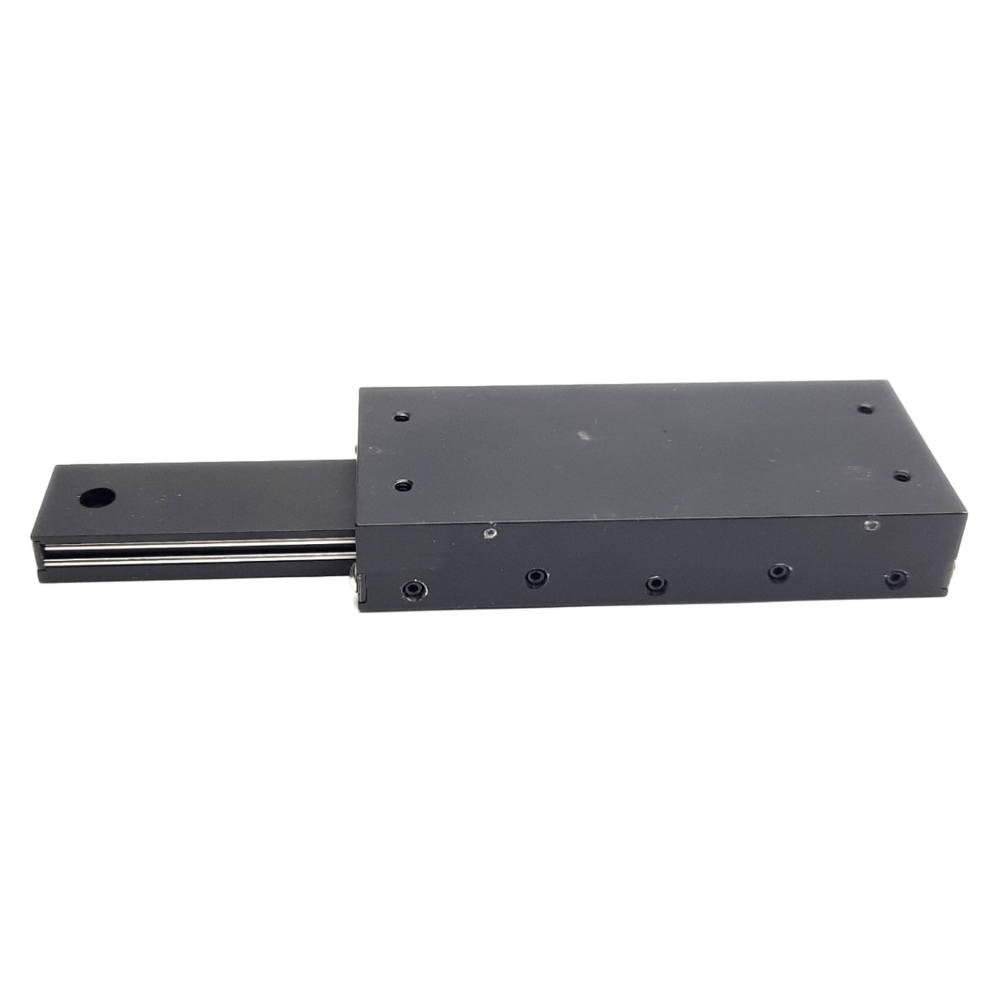 Used Deltron HPS2-3 Ball Bearing Linear Slide, 2in Travel, 84lb Load, 4.37in x 2.62in