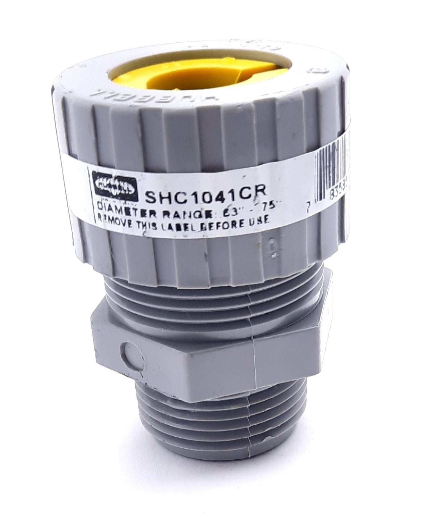 New – Open box Lot of 4 Hubbell SHC1041CR 1" Straight Corrosion Resistant Nylon Cord Grip