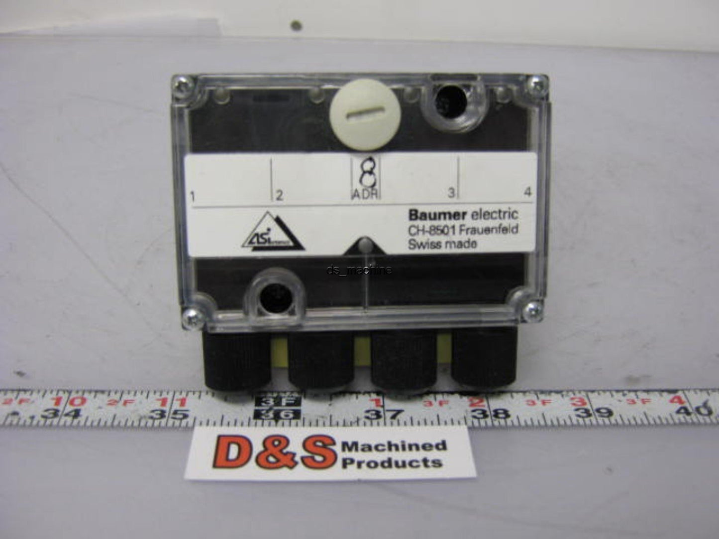 Used Baumer Electric 56A4016 ASIA Sensor Interface Module 4In/200mA *Missing Parts*