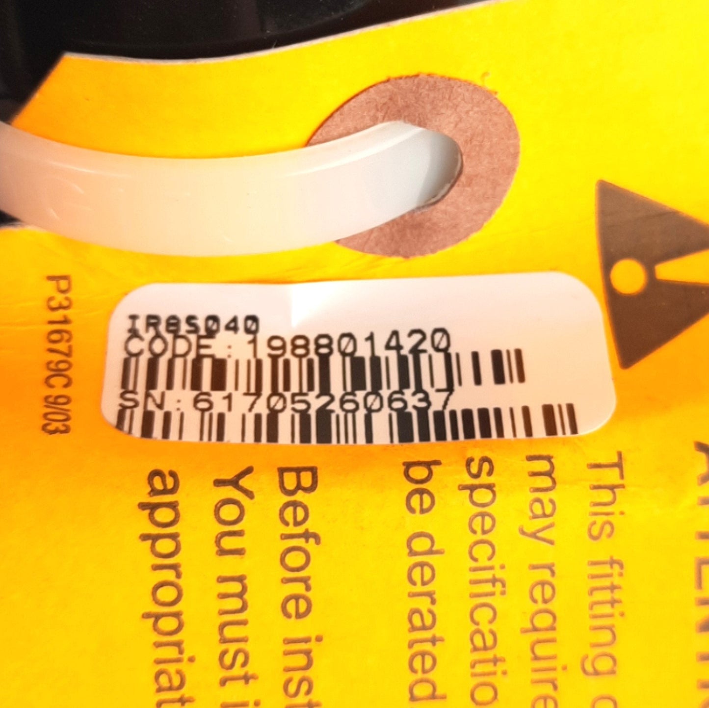 New – Open box George Fischer IR8S040 Signet Insertion Sensor Fitting 4in Size, Used With SCH80