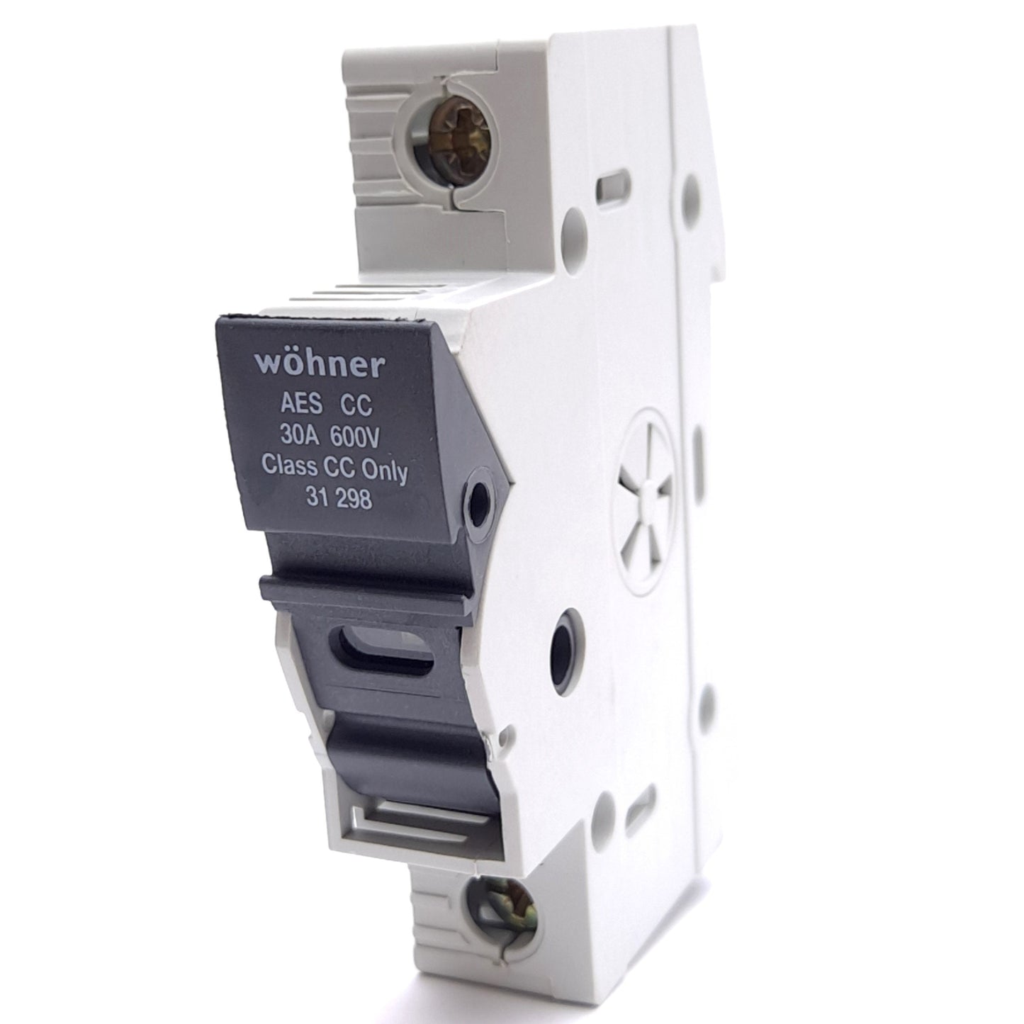 New – Open box Lot of 5 Wohner 31298 Fuse Holder, 1-Pole, 600V 30A, For Class CC Fuse