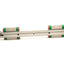 Used Hiwin MGN15CH Linear Guide Rail W/ Two Carriages, 200mm Rail, 4.61kN Load