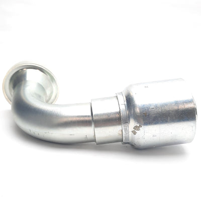 New – Open box Parker 11971-32-24 SAE Code 61 Flange Head Hydraulic Fitting 90° Elbow