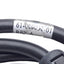 Used Microscan 61-000032-01 Barcode Scanner Cable, DB25 M/F, Quadruz EZ to IB-150, 2m