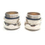 New – Open box Lot of 2 Silvyn 61795145 Brass Conduit Connectors PG 29, TPE Seal