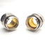 New – Open box Lot of 2 Silvyn 61795145 Brass Conduit Connectors PG 29, TPE Seal