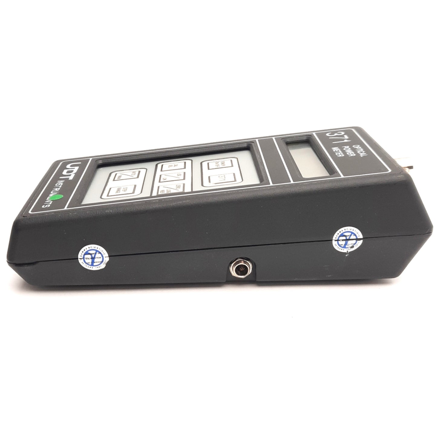 Used UDT Instruments Model 371 Optical Power Meter, BNC Input 2.5mA Max, 7VDC Supply