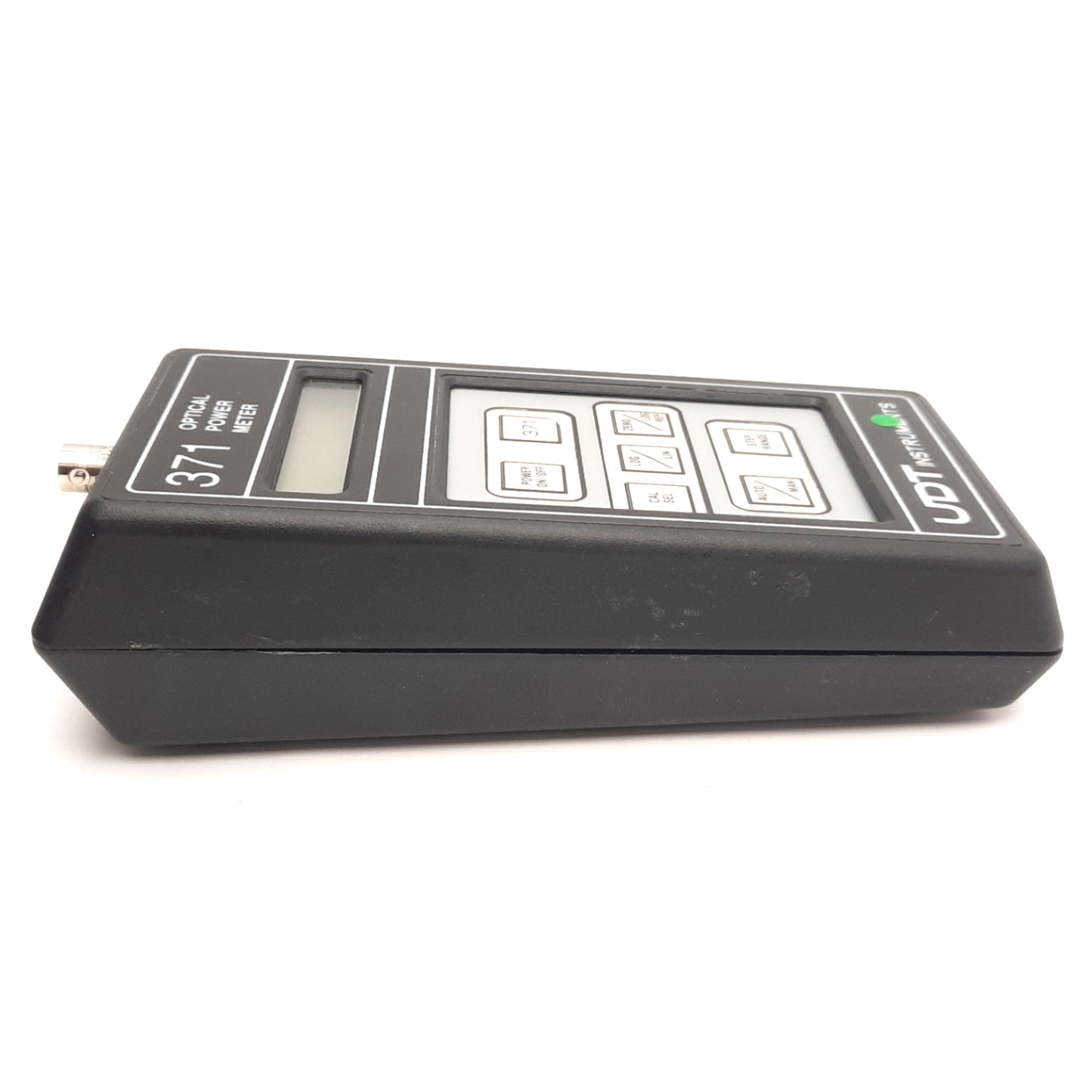 Used UDT Instruments Model 371 Optical Power Meter, BNC Input 2.5mA Max, 7VDC Supply