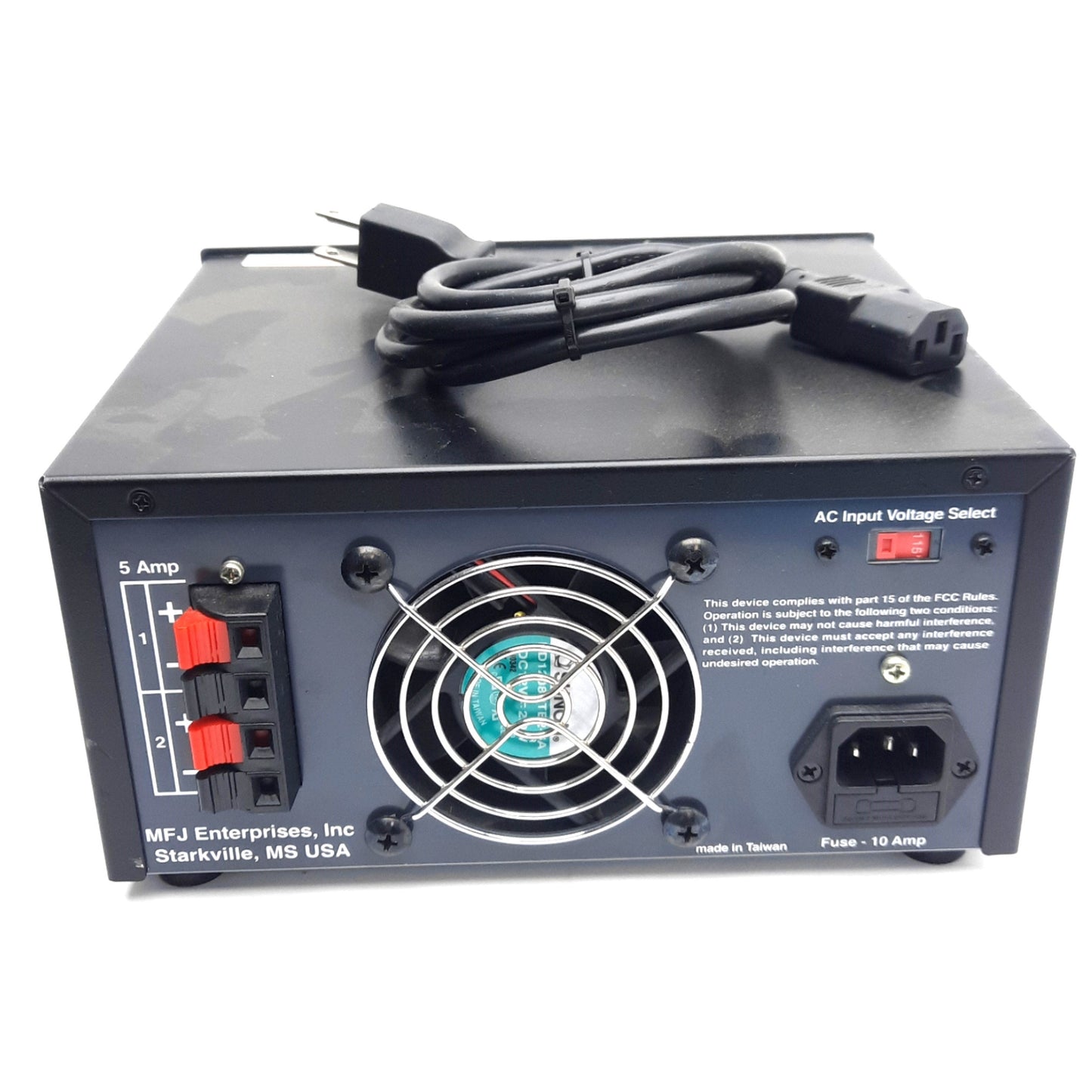Used MFJ MFJ-4245MV Switching Power Supply 45A 15VDC Max, 120/240VAC Supply