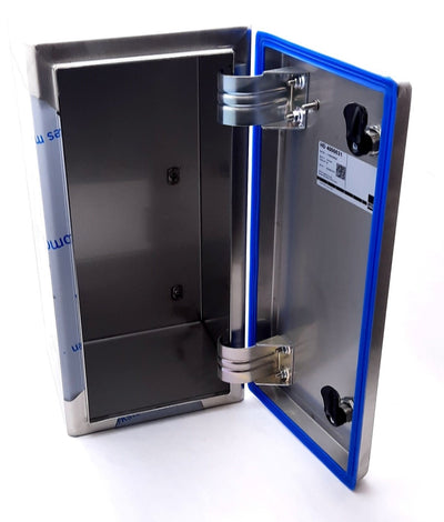 New Rittal 4000031 HD Junction Box Enclosure Stainless Steel 18" x 8.66" x 8.267"