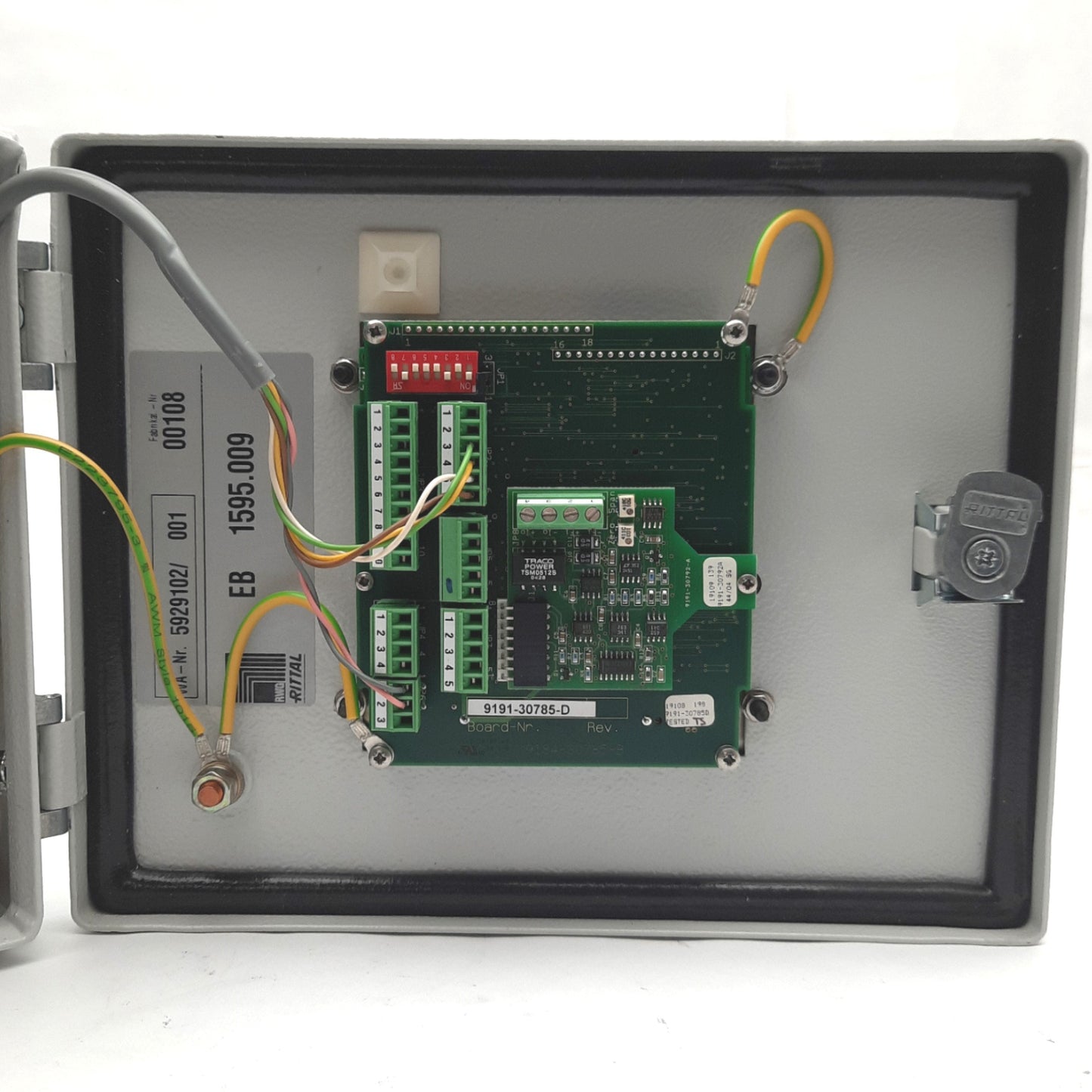 Used K-Tron KSHM CH5507 18533 Smart HIPO Feeder Controller OB, 450W DC Drive