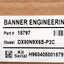 New – Open box Banner DX80N9X6S-P2C Sure Cross Performance P2 Node, 900MHz ISM Band, 10-30VDC
