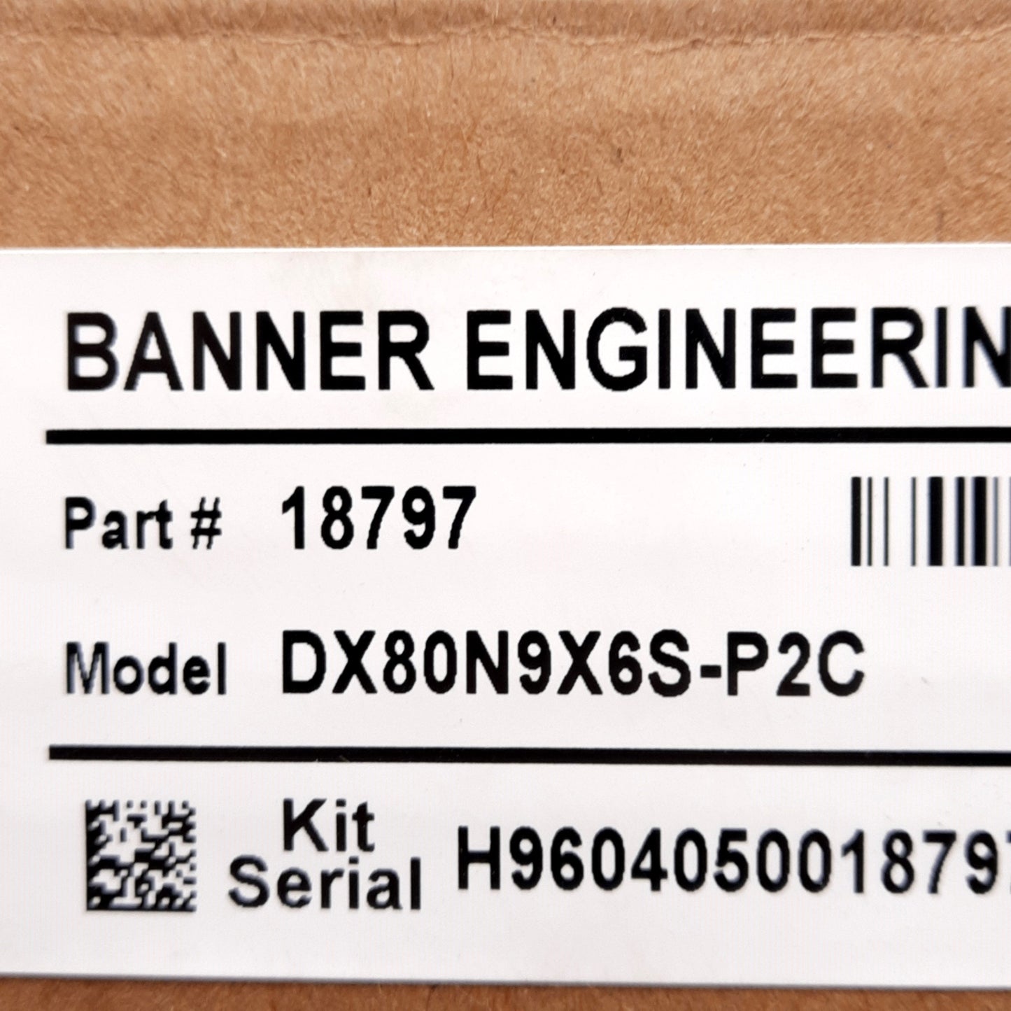 New – Open box Banner DX80N9X6S-P2C Sure Cross Performance P2 Node, 900MHz ISM Band, 10-30VDC