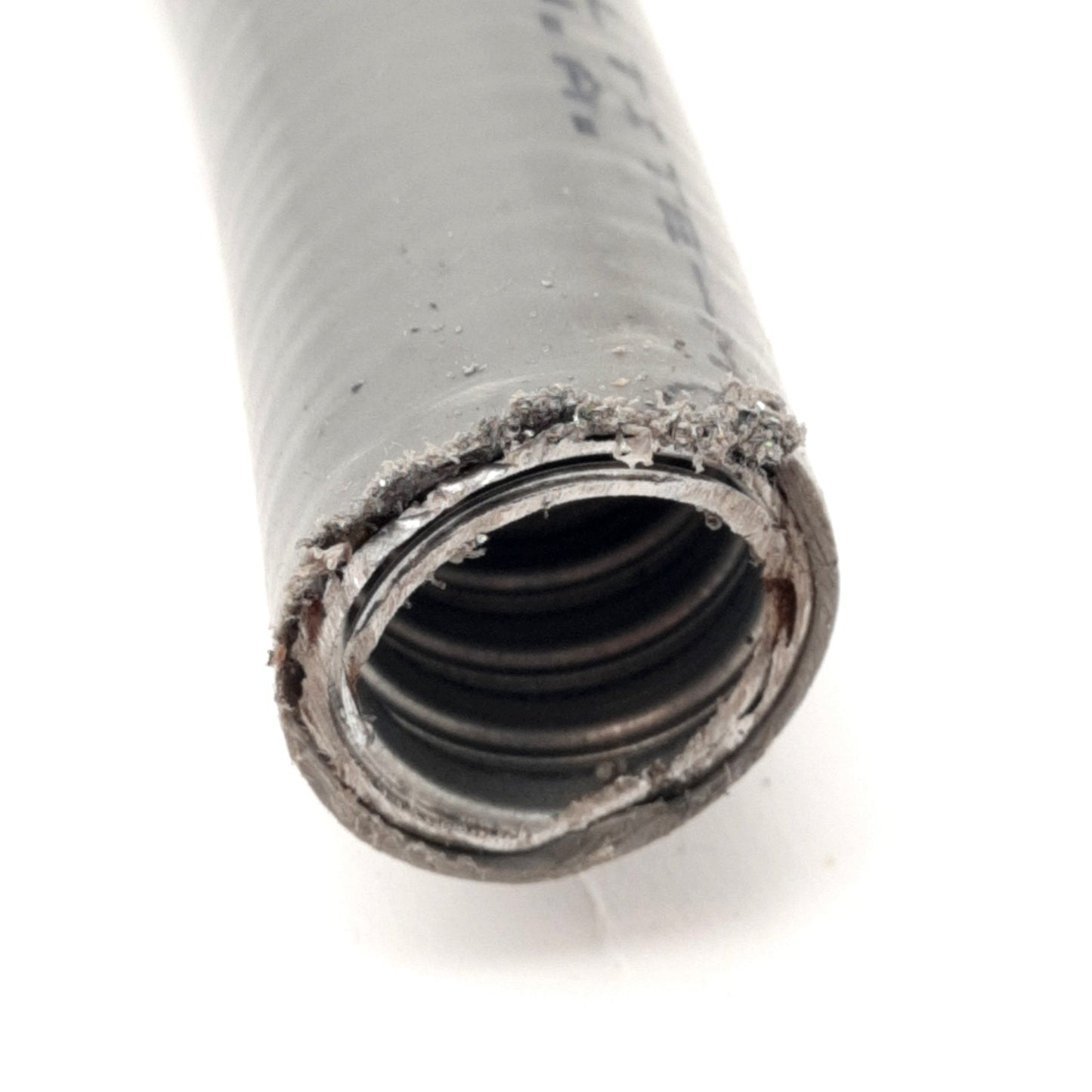 New Anaconda 34212 Flexible Metal Conduit, PVC Jacket, Gray, 1/2in Trade Size, 100ft