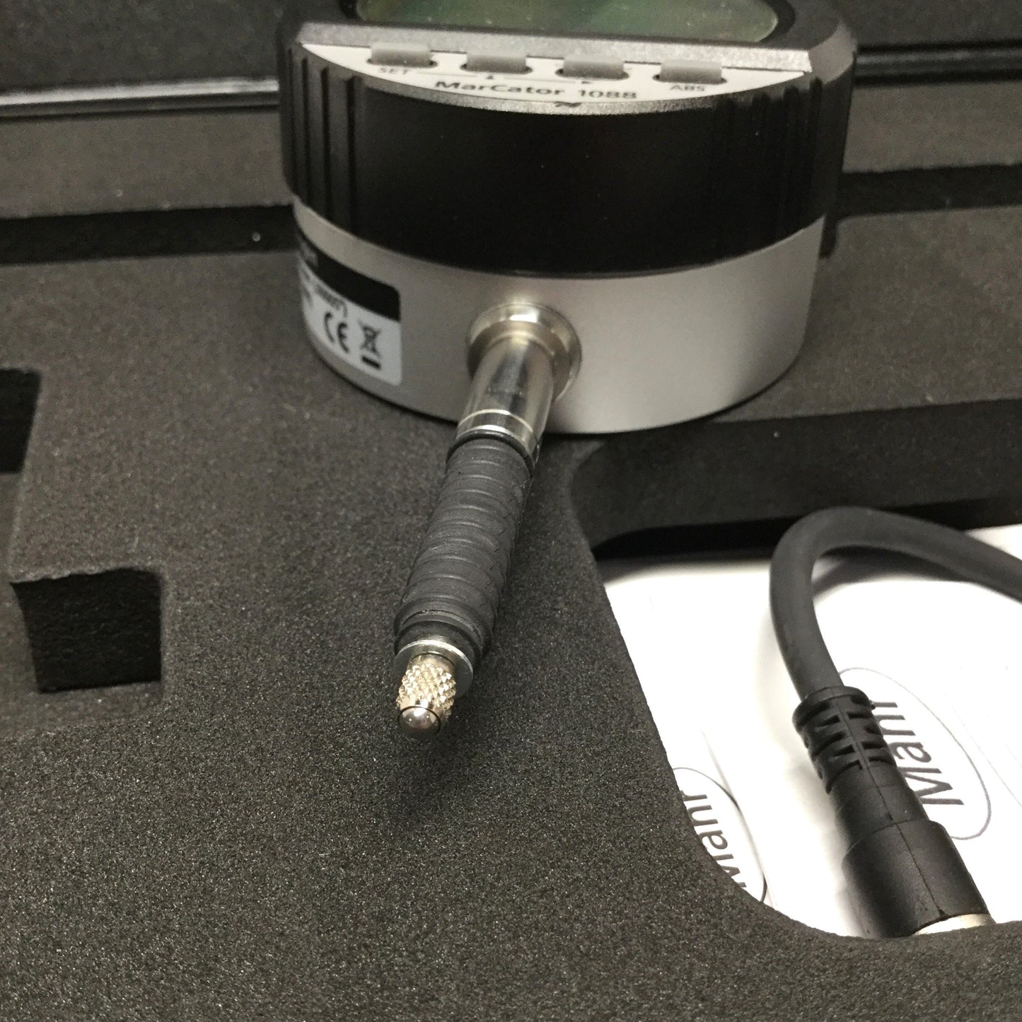 Used Mahr 1088W MarCator Digital Indicator Gauge w/Analog Display 12.5mm x 0.001mm
