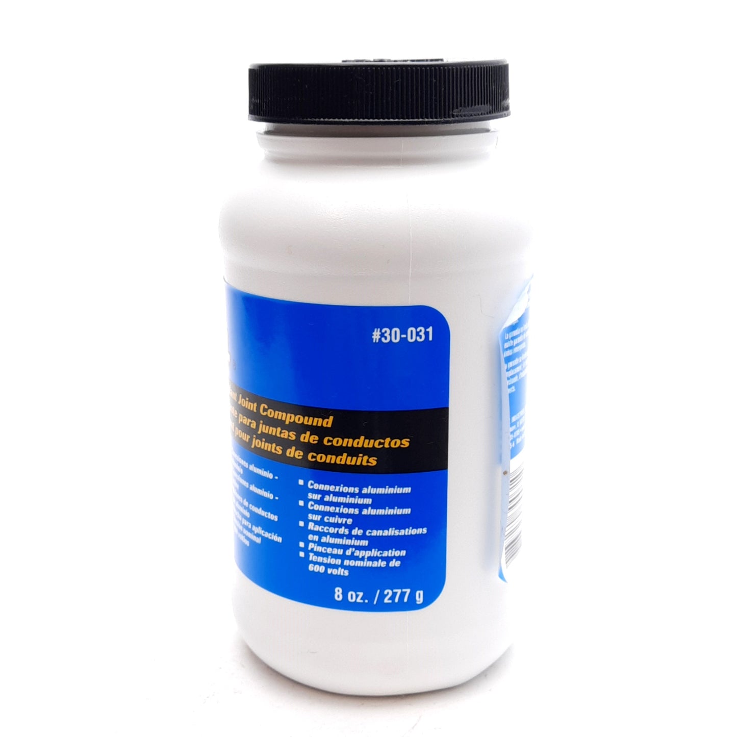 New Ideal 30-031 NOALOX Anti-Oxidant Joint Compound, 8oz, Brush Cap, 600V Rating