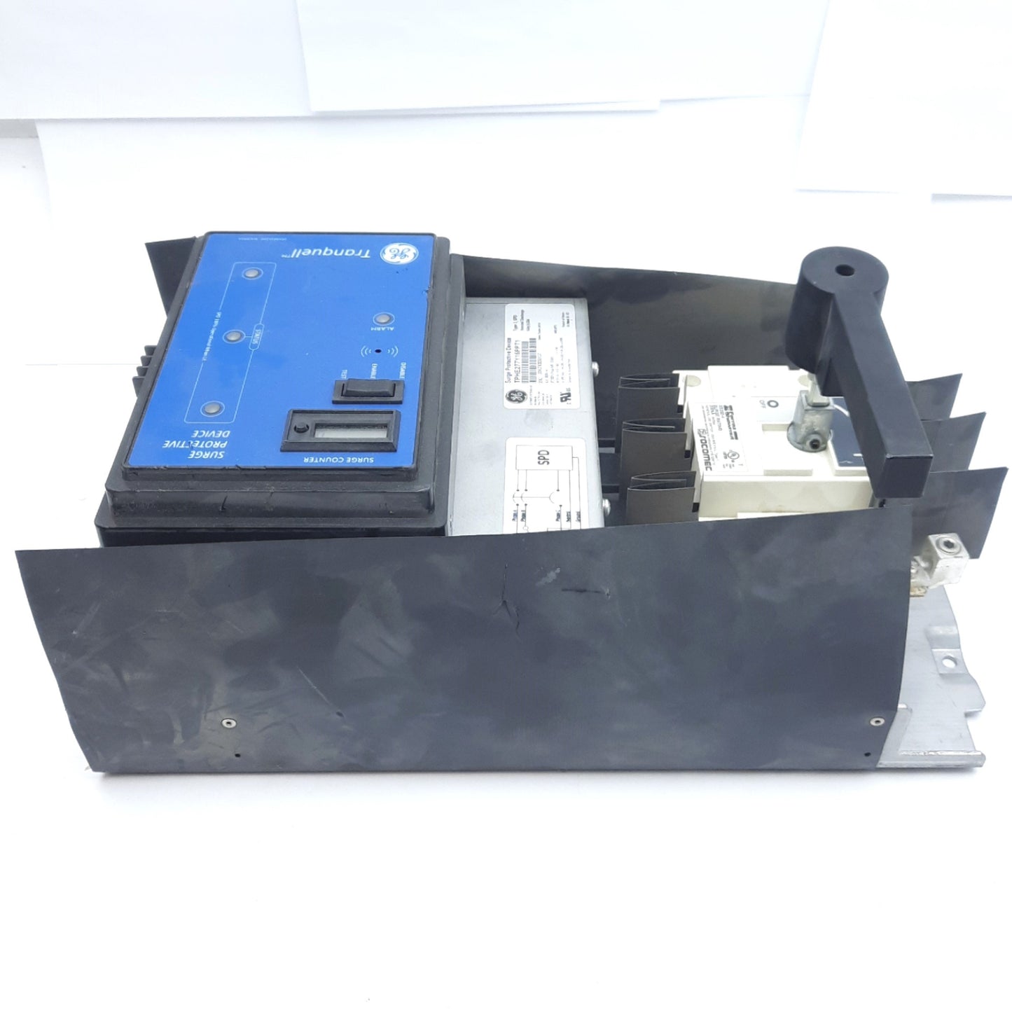 Used General Electric TPHE277Y15PPT1 Surge Protector 277Y/480VAC 3-PH 4-W, 150kA Max