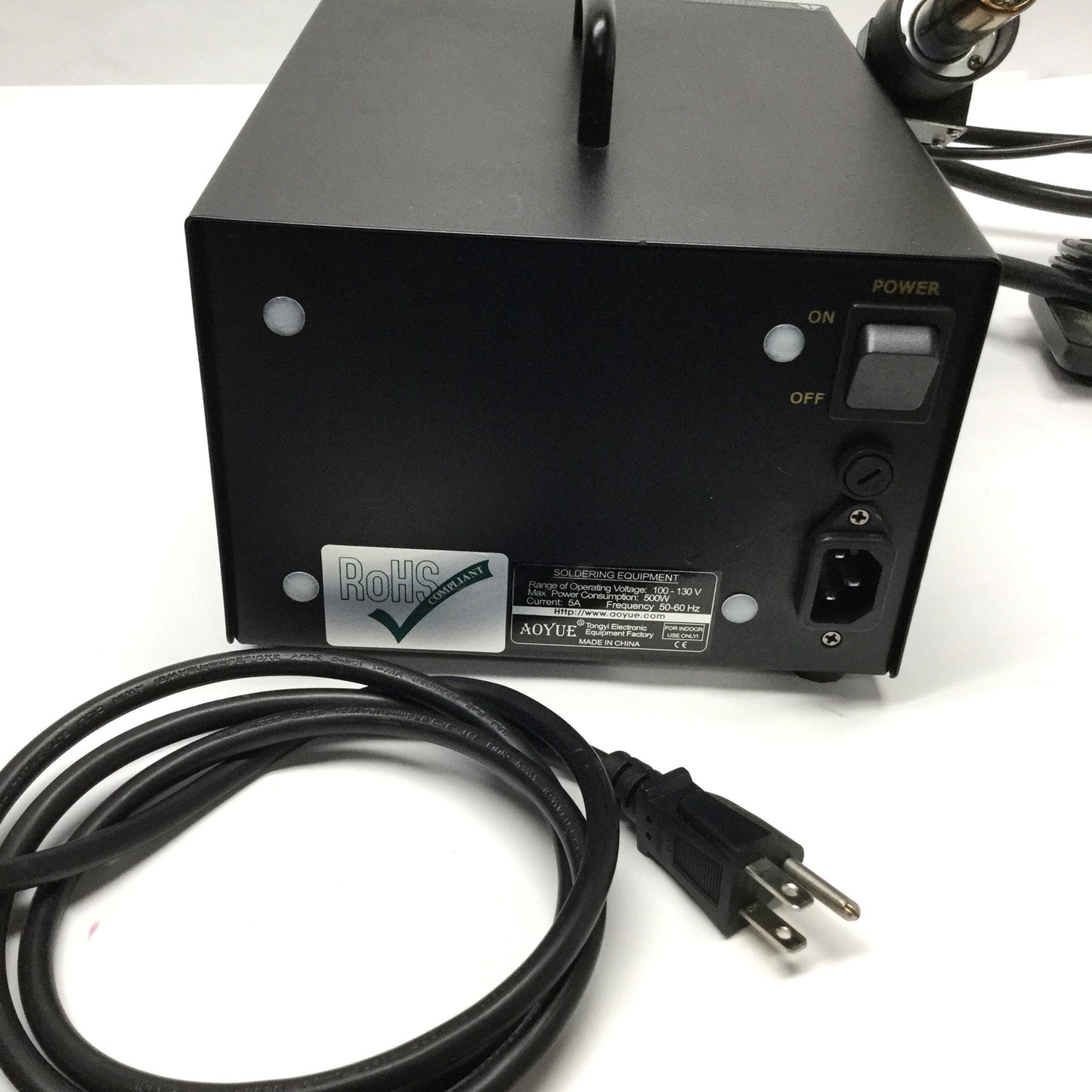 Used AOYUE 968A+ 4-in-1 Hot Air Soldering/Rework System w/ Workstand & 70W Iron