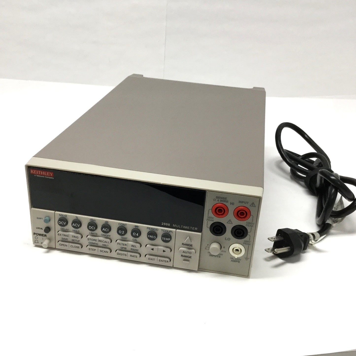 Used Keithley 2000 6.5-Digit Digital Benchtop Multimeter DMM, IEEE-488 GPIB RS-232