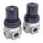 New – Open box Lot of 2 SMC NAR111-N01-X247 Regulator, 3-Port, 1/8in NPT, 150psig (1.0MPa)
