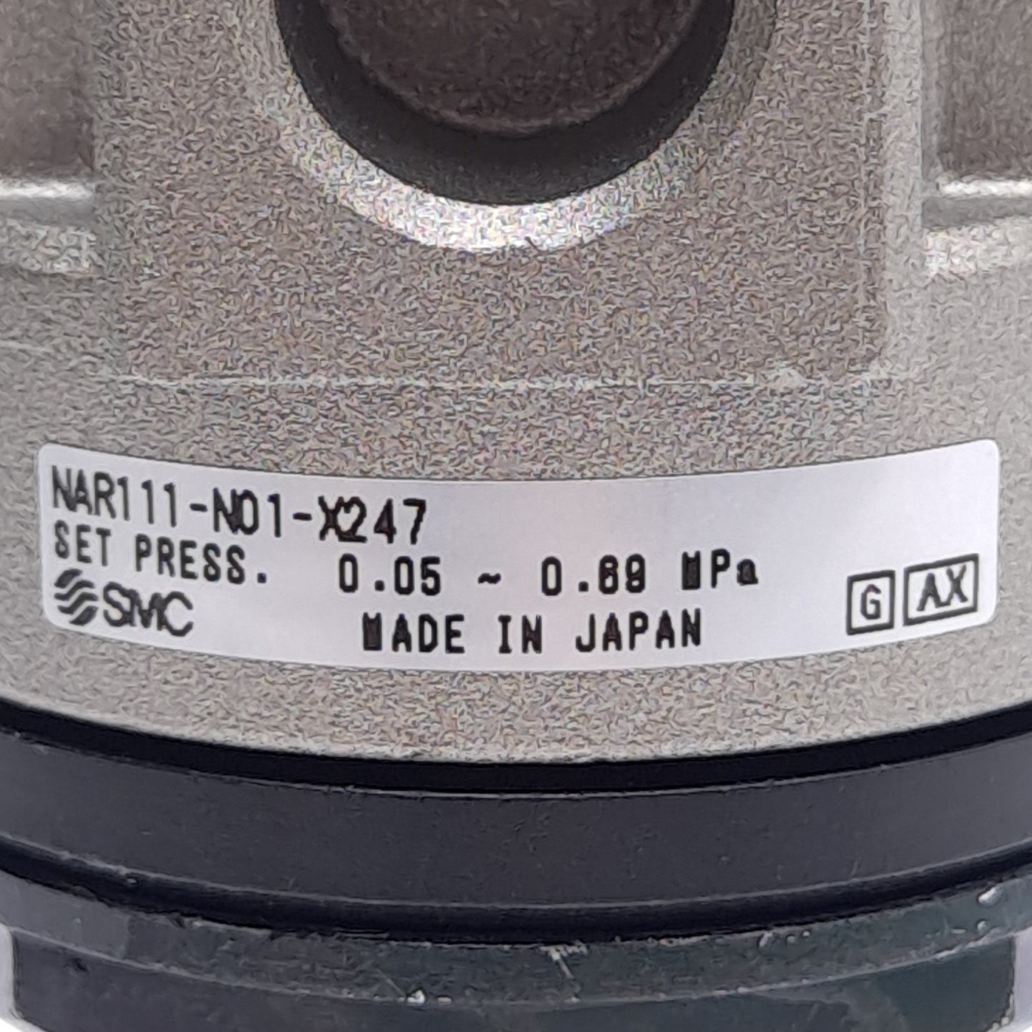 New – Open box Lot of 2 SMC NAR111-N01-X247 Regulator, 3-Port, 1/8in NPT, 150psig (1.0MPa)