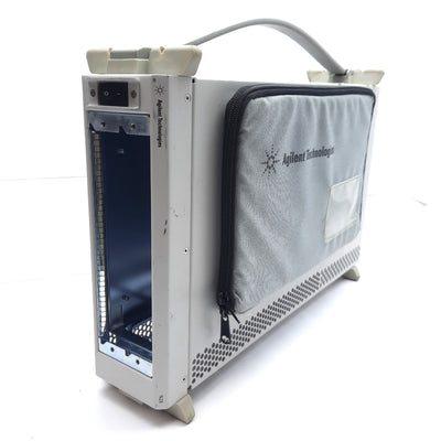 Used Agilent N5540A N2X Serial Protocol Tester Chassis, 2-Slots, 120/240VAC