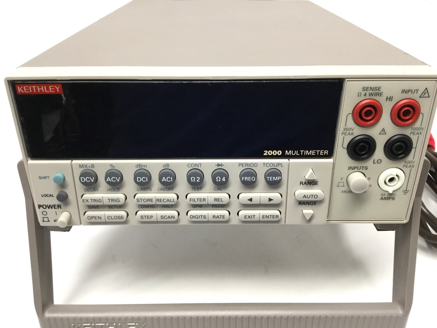 Used Keithley 2000 6.5-Digit Digital Benchtop Multimeter DMM, IEEE-488 GPIB RS-232