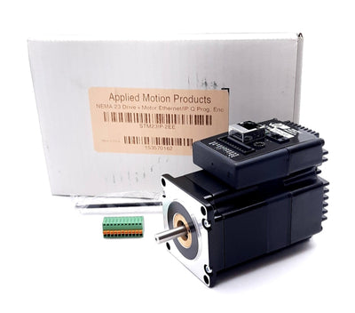 New Applied Motion STM23IP-2EE Integrated Drive Motor EtherNet/IP & Encoder 12-70VDC