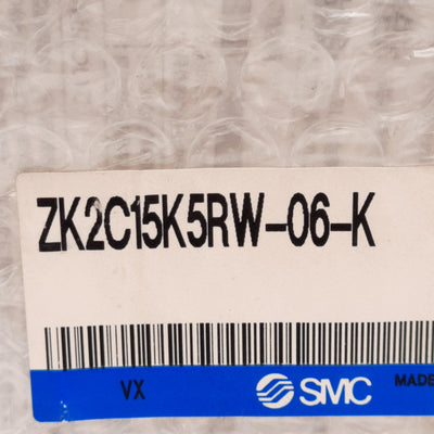 New SMC ZK2C15K5RW-06-K Vacuum Ejector ø1.5mm, -100~100kPa, ø6mm One-Touch, 24VDC