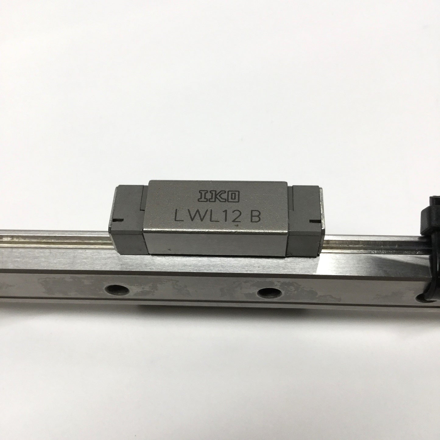 Used IKO LWL12B Ball Bearing Slide Carriage Block w/100mm Linear Way Guide Rail