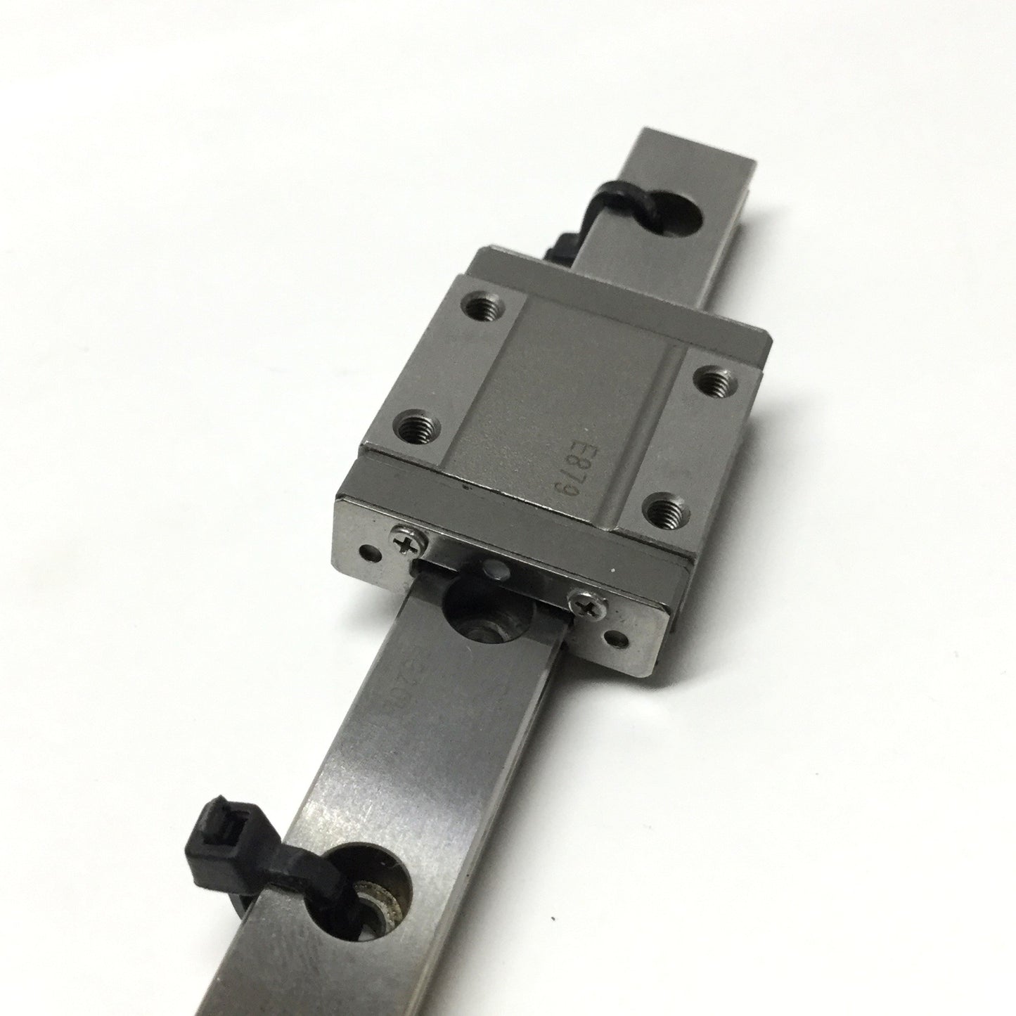 Used IKO LWL12B Ball Bearing Slide Carriage Block w/100mm Linear Way Guide Rail