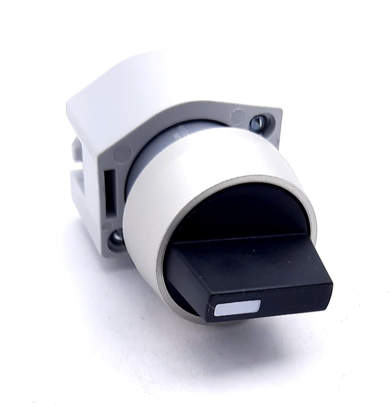 New Lot of 2 EAO 704.411.0 Selector Switch Operator W/Mounting Base 2 Position