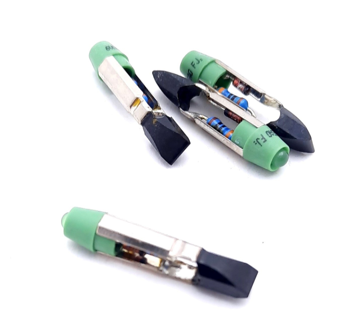 New Lot of 4 EAO 10-2106.3145 Configurable Switch Lamp LED 6V, 7mA