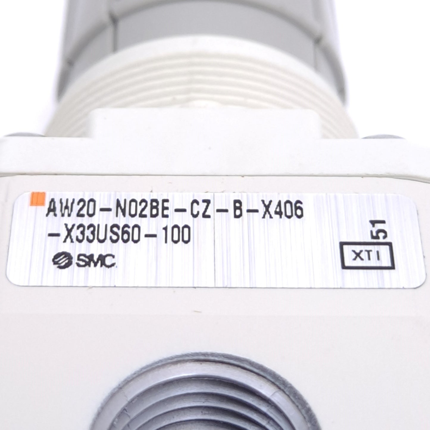 New – Open box SMC AW20-N02BE-CZ-B-X406-X33US60-100 Filter Regulator, 1/4in NPT, 1.0MPa