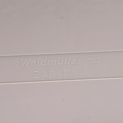 New – Open box Lot of 47 Weidmuller ZAP/TW 4 1632090000 Terminal Block End Plate, 2mm Thick